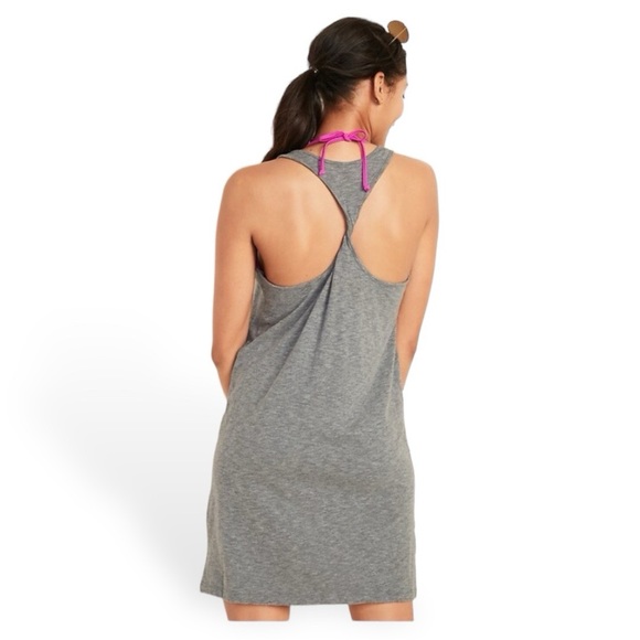 Twist Back Swim Cover Up Dress - Picture 3 of 10